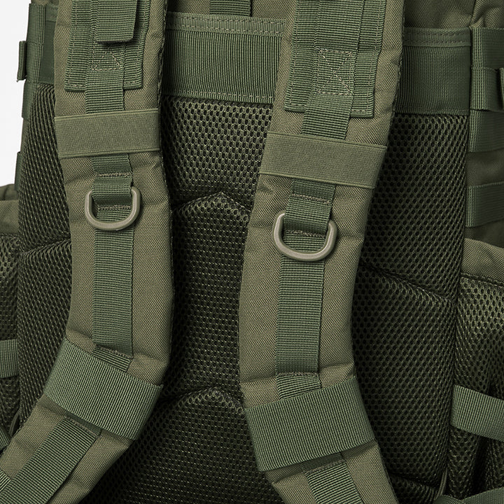 SAC CROSSFIT MILITAIRE TACTIQUE 50L "OPS" vert militaire bretelle