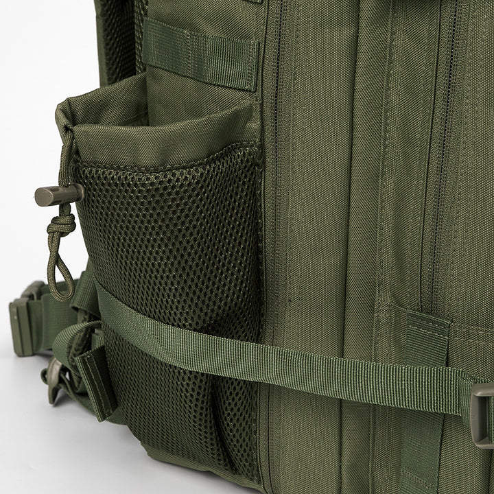 SAC CROSSFIT MILITAIRE TACTIQUE 50L "OPS" vert militaire rangement bouteil