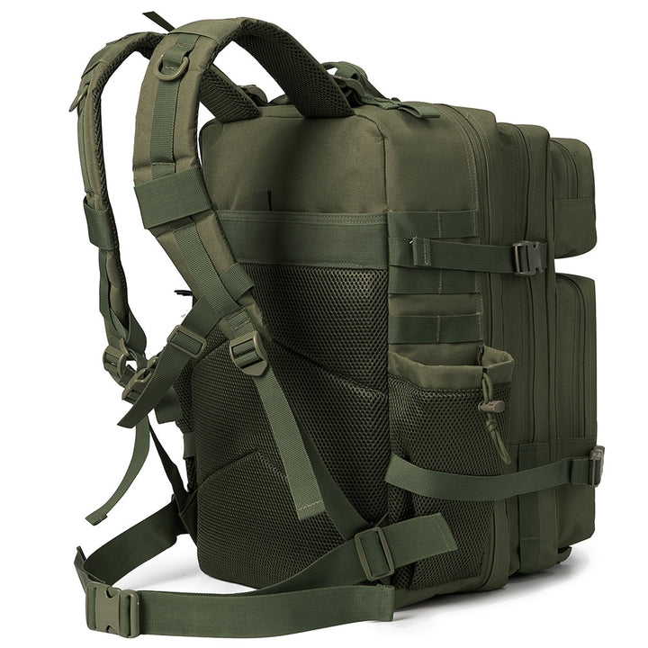 SAC CROSSFIT MILITAIRE TACTIQUE 50L "OPS" vert militaire cote