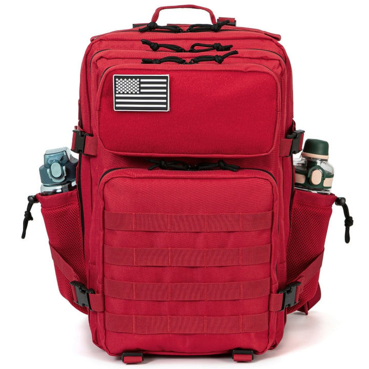 SAC CROSSFIT MILITAIRE TACTIQUE 50L "OPS" rougeface