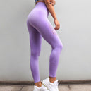 Legging femme sport fitness violet