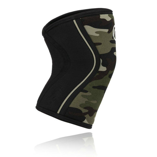 genouillère de sport crossfit neoprene 7mm camouflage vert