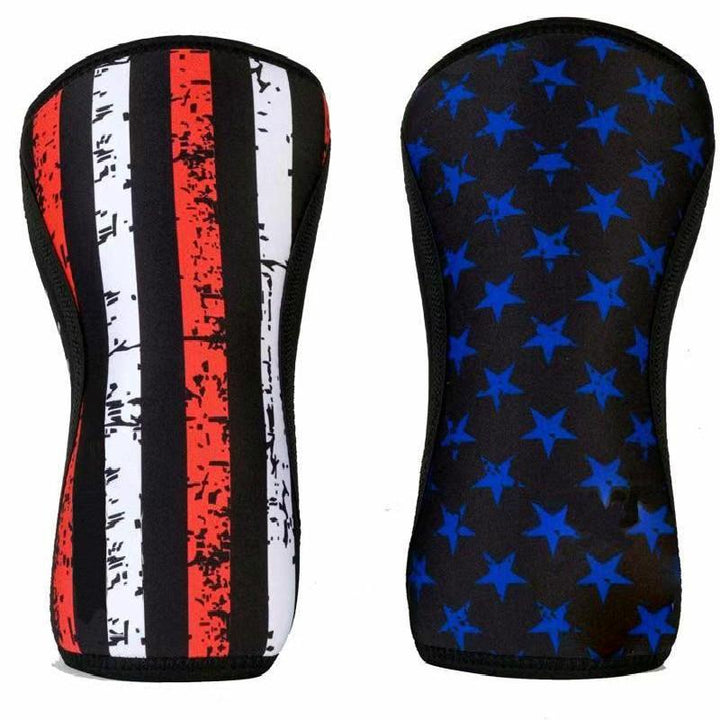 genouillère de sport crossfit neoprene 7mm stars