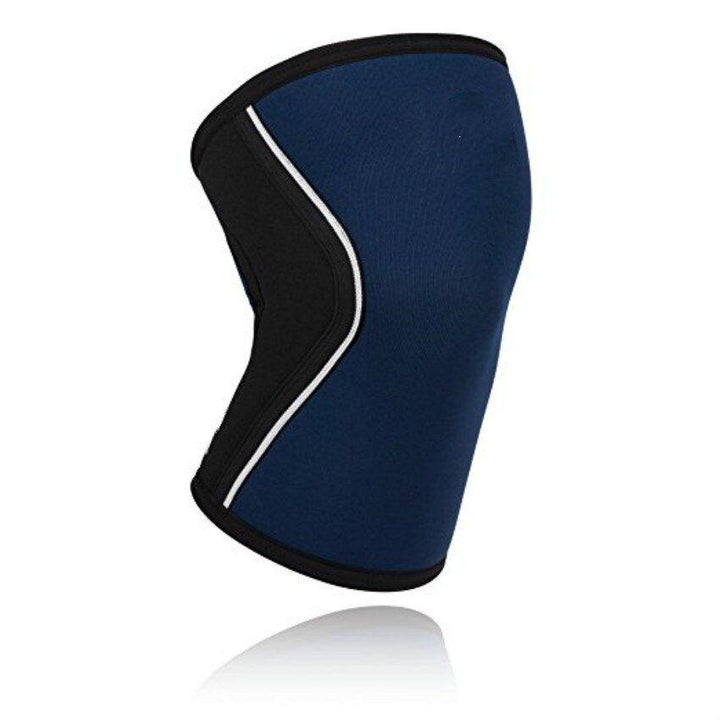 genouillère de sport crossfit neoprene 7mm bleu