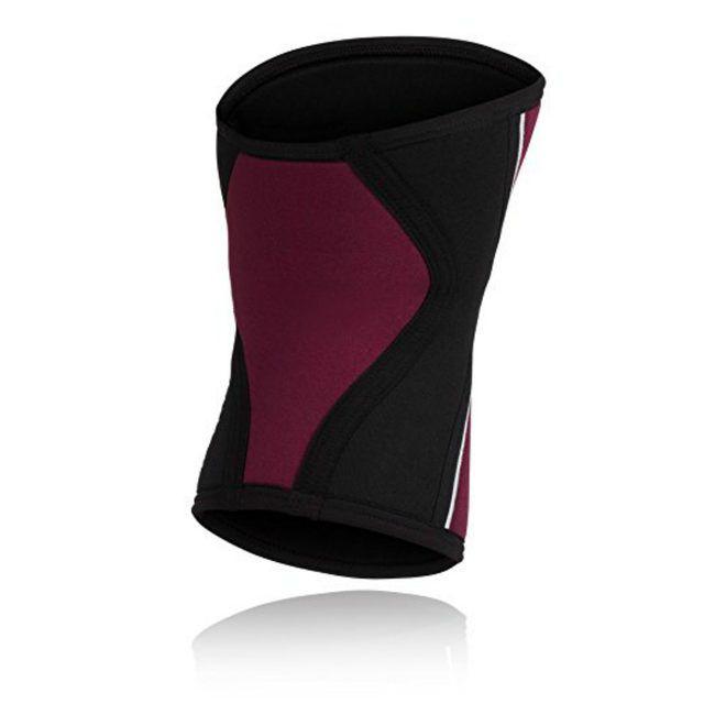 genouillère de sport crossfit neoprene 7mm pourpre