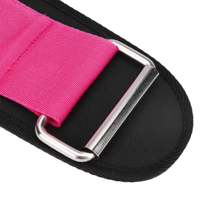 sangle Ceinture Lombaire musculation en nylon rose